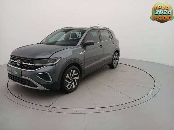 VOLKSWAGEN T-CROSS 1.4 250 TSI TOTAL FLEX HIGHLINE AUTOMÁTICO VOLKSWAGEN T-CROSS 1.4 250 TSI TOTAL FLEX HIGHLINE AUTOMÁTICO